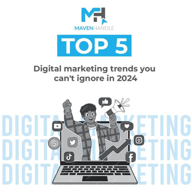 Read more about the article Top 5 digital marketing trends you cannot ignore in 2024
